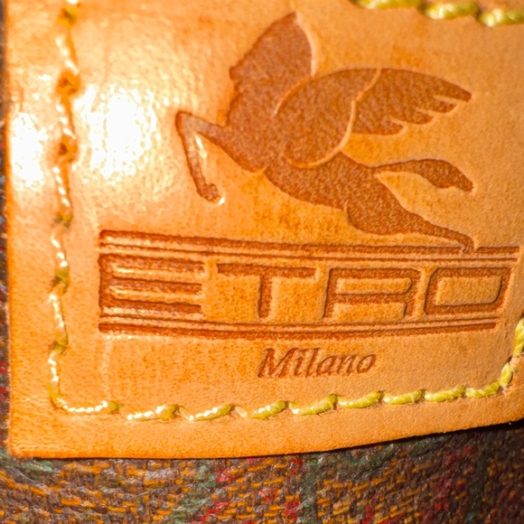 Etro Brown and Tan Travel Bag - Picture 7 of 12